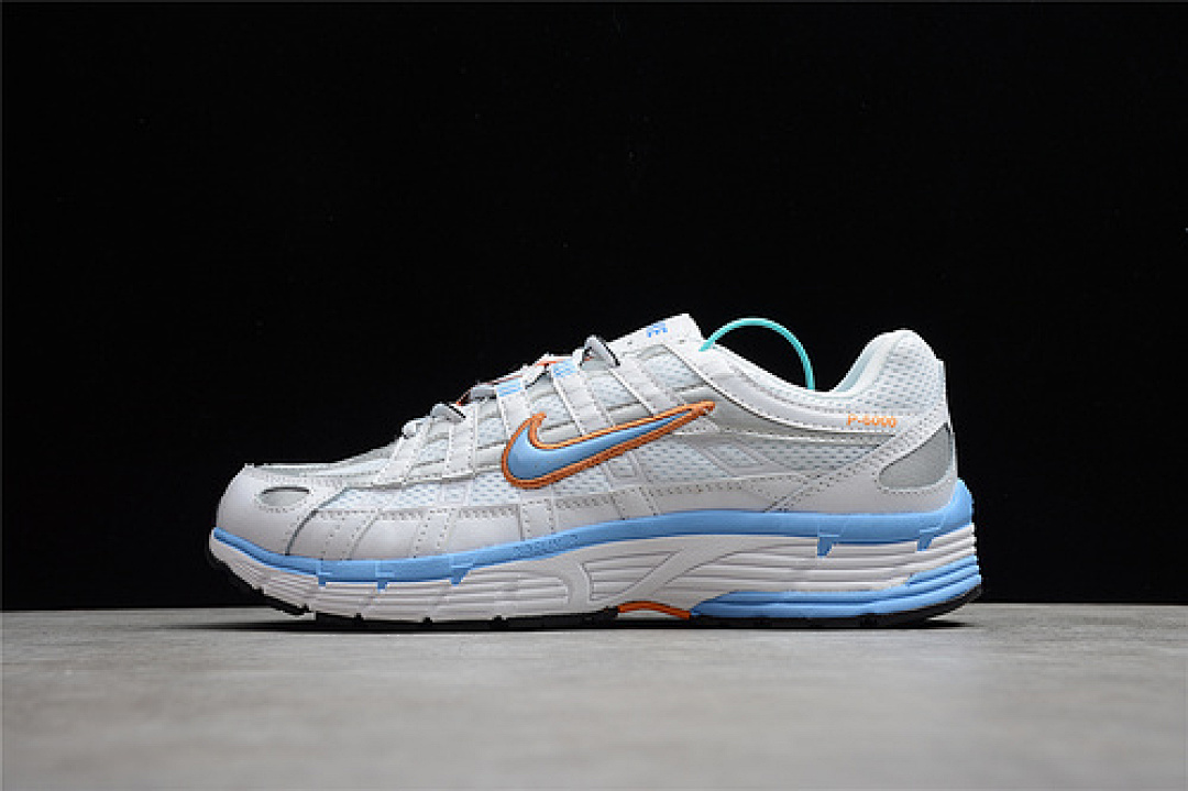 Nike [BV1021-103]-[P-6000 WHITE/METALLIC SILVER/BLACK/UNIVERSITY BLUE]-[WOMAN:35.5-39]-[MAN:40-45], photo 1