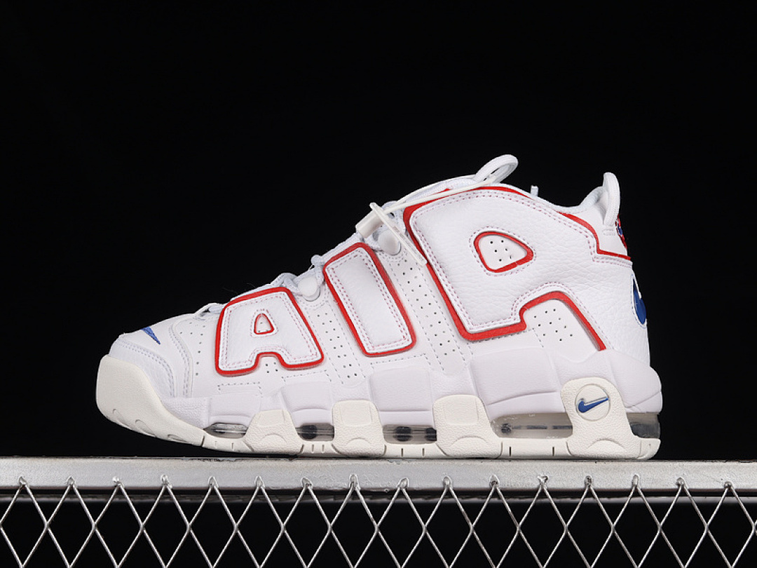 Nike 【360[DX2662-100]-[AIR MORE UPTEMPO 96 USA HOOPS WHITE/UNIVERSITY RED/SAIL/GAME ROYAL]-[UNISEX:36-45], photo 1