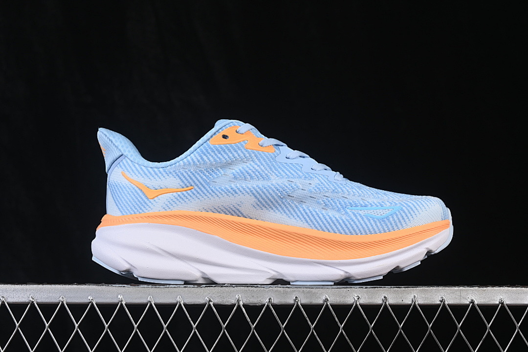On Running [1132211-ABIW]-[KNITTED MESH RUNNING SHOES BLUE/ORANGE/BLUE]-[WOMAN:36-39]-[MAN:40-45] - Image 16