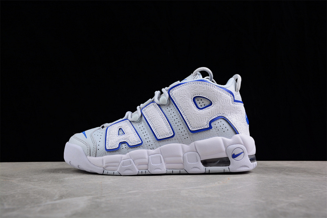 Nike [FD0669-100]-[Air More Uptempo 96 White/Pure Platinum/Racer Blue]-[WOMAN:36-39]-[MAN:40-45], photo 1