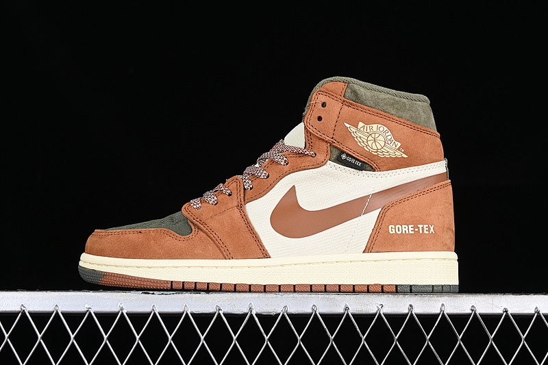 Jordan AIR Jordan 1 ELEMEN VOLTAGE YELLOW WHITE/BROWN/GREEN · DB2889-102, photo 1