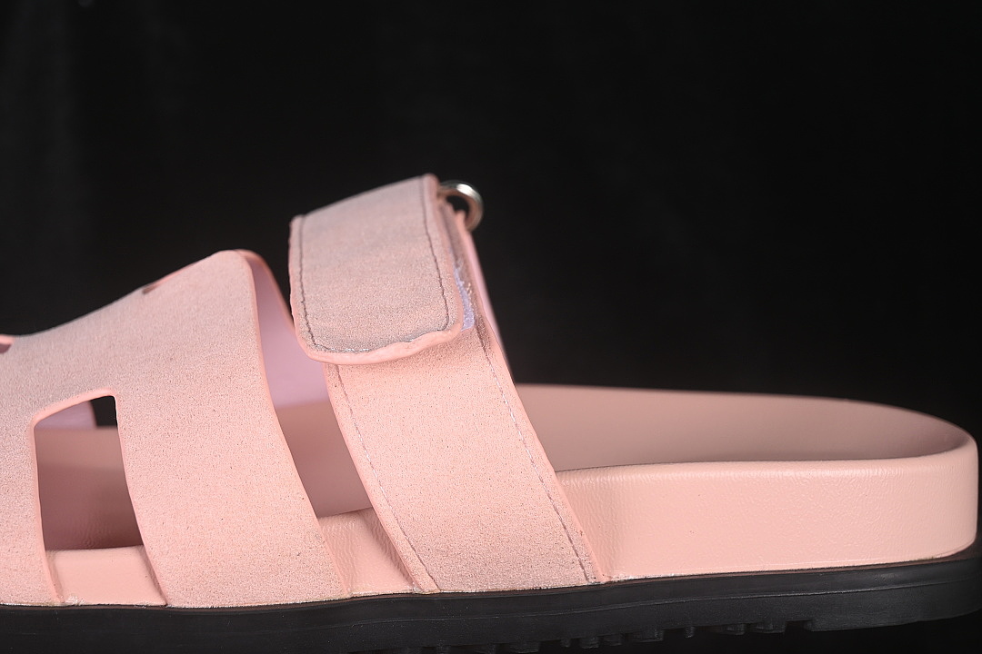 Chanel [CHYPRE FLAT BOTTOMED ONE SHOULDER SLIPPERS PINK/LIGHT PINK]-[WOMAN:35-39]-[MAN:40-46] - Image 5