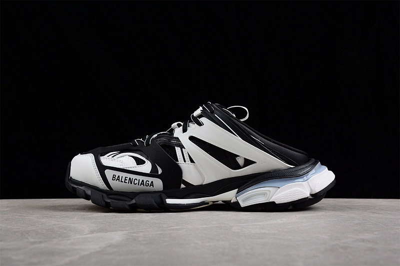 Balenciaga TRACK MULE SNEAKERS BLACK/BLACK/WHITE · W3NB10102, photo 1
