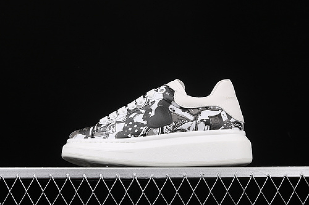 Alexander McQueen Alexander McQueen [ SOLE SNEAKERS WHITE/BLACK/GREY]-[WOMAN:34-39]-[MAN:40-45], photo 1