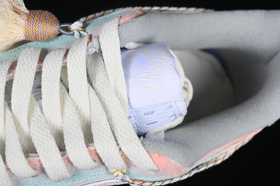 Nike [DX2678-111]-[AIR FORCE 1 07 LOW LATE SPRING RAIN WHITE/BLUE/PINK]-[WOMAN:36-39]-[MAN:40-45] - Image 9