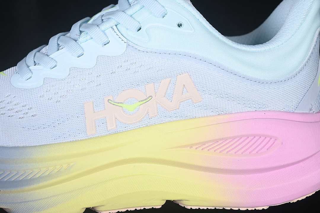 On Running [1162012 GNGB]-[ONE BONDI 9 CUSHIONED RUNNING SHOES SKY BLUE/PINK]-[WOMAN:36-39]-[MAN:40-41] - Image 7