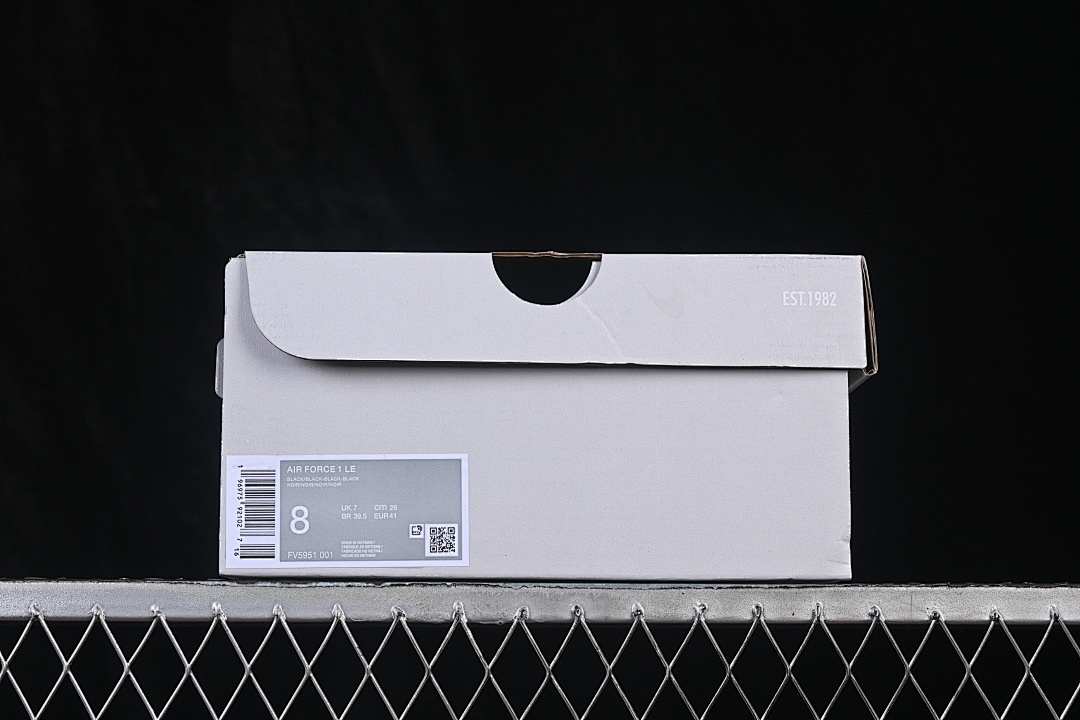 Nike [FV5951-001]-[AIR FORCE 1 07 LOW CASUAL SNEAKERS BLACK/BROWN/BLACK]-[WOMAN:36-39]-[MAN:40-45] - Image 12