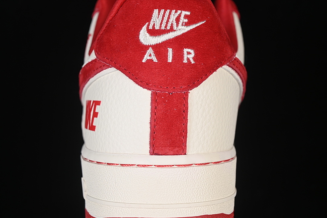 Nike [XL1979-144]-[AIR FORCE 1 07 LOW CASUAL SNEAKERS WHITE/RED]-[WOMAN:36-39]-[MAN:40-45] - Image 7
