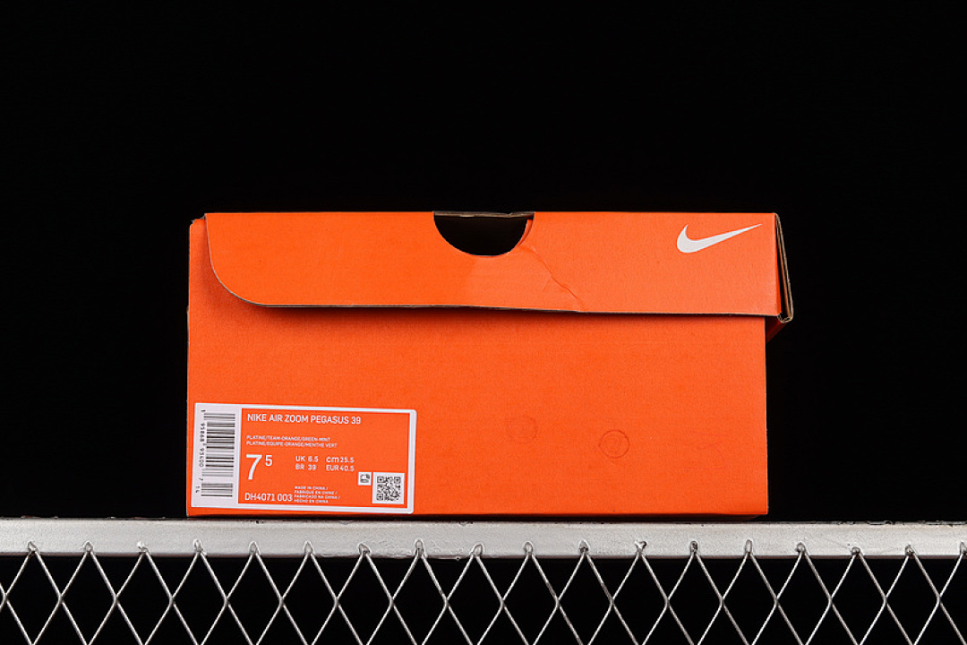 Nike [DH4071-003]-[AIR ZOOM PEGASUS 39 LIGHT GREY/DARK GREEN/ORANGE]-[MAN:39-45] - Image 11