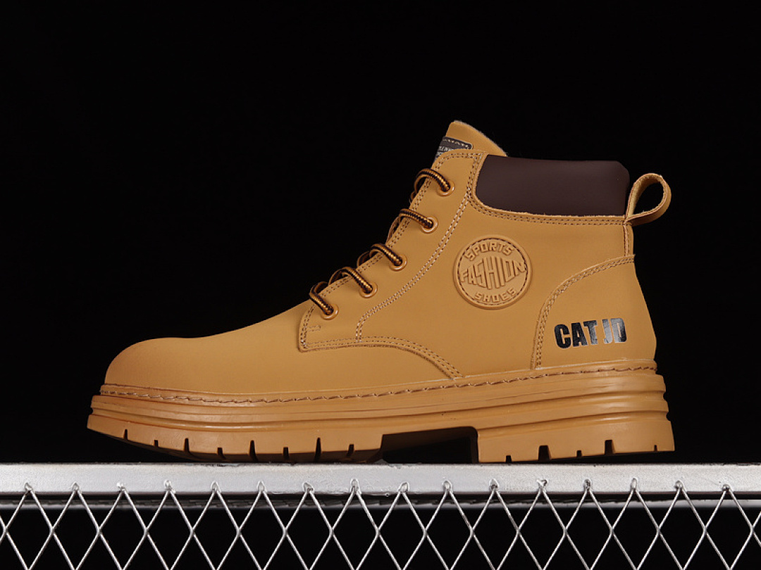 Timberland [P73536B3D]-[CAT 2022SS HIGH TOP CASUAL BOOTS WHEAT/WHEAT/BLACK]-[MAN:38-45], photo 1