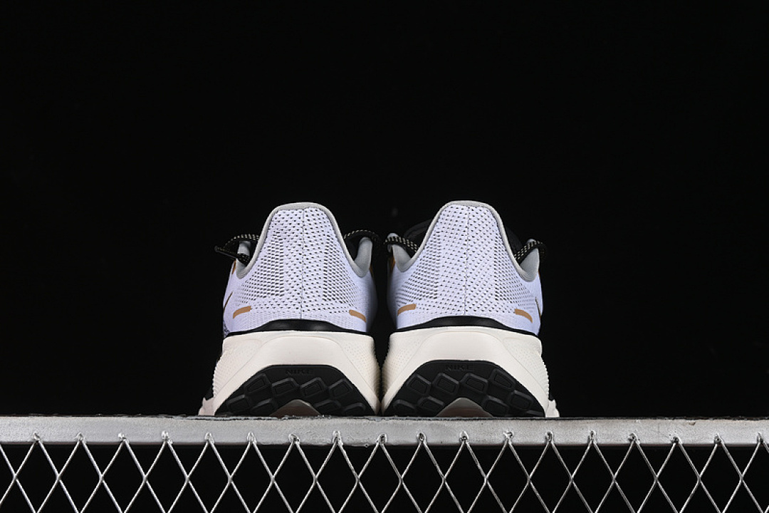 Nike [HQ3220-100]-[AIR ZOOM PEGASUS 41 WHITE/GREY/BLACK/GOLD]-[MAN:39-45] - Image 14