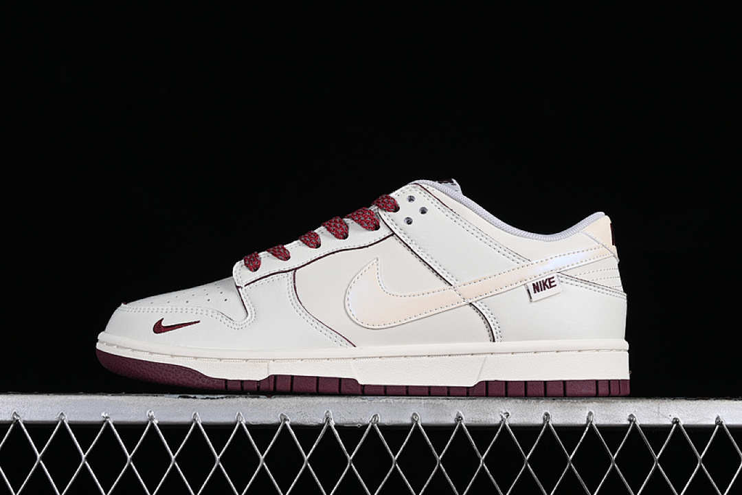 Unbranded [KK0517-005]-[SB DUNK LOW BEIGE/GREY/RED]-[WOMAN:36-39]-[MAN:40-45], photo 1