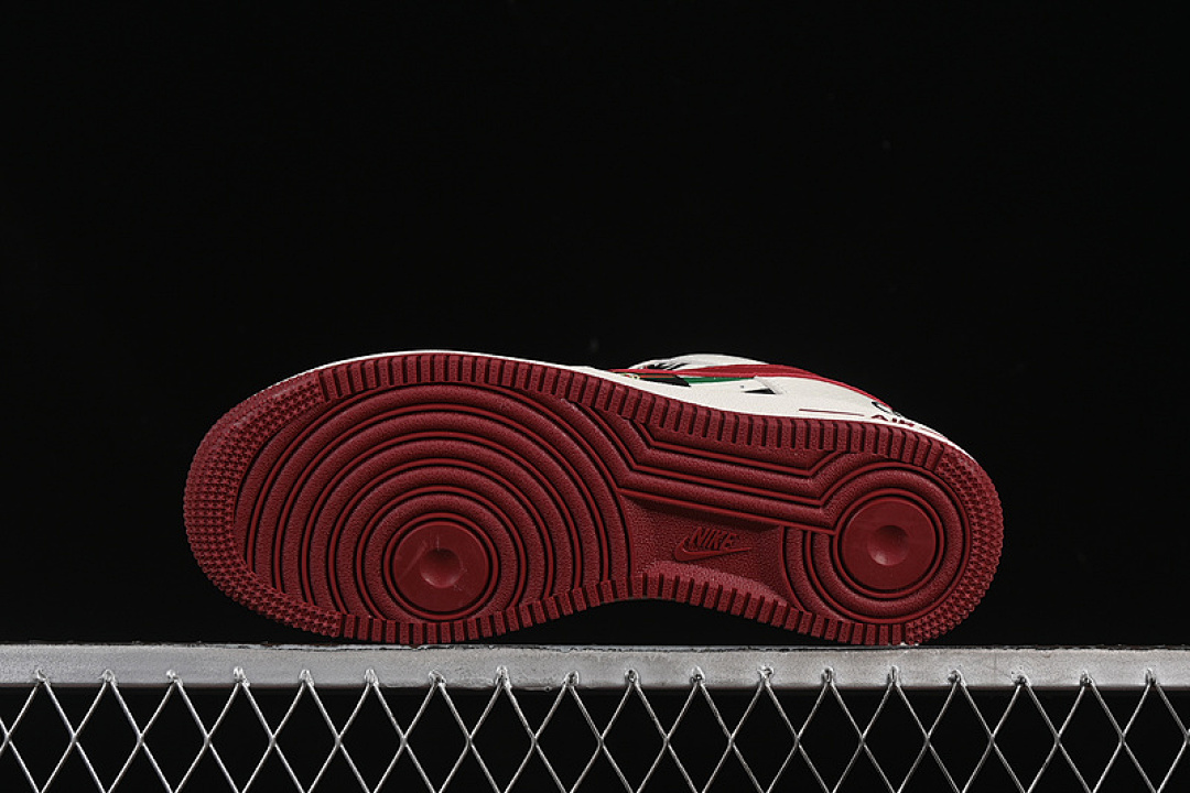 Nike [LW9279-012]-[AIR FORCE 1 07 LOW WHITE/RED/GREEN]-[WOMAN:36-39]-[MAN:40-45] - Image 15