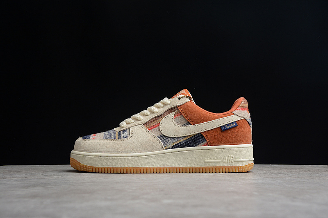 Nike [CW2288-688]-[AIR FORCE 1 LOW 07 BEIGE/BROWN/ORANGE]-[WOMAN:36-39]-[MAN:40-45], photo 1