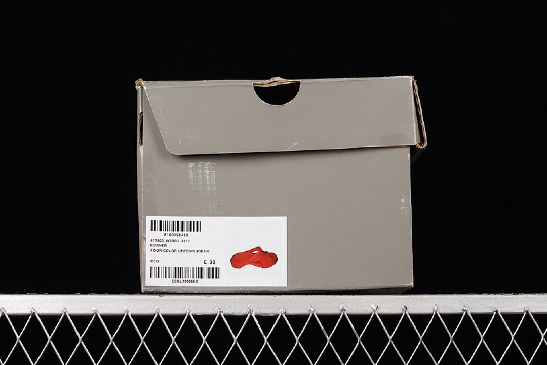 Balenciaga [BA*LEN*CIAGA MOLD THONG SANDALS RED/RED/RED]-[WOMAN:36-39]-[MAN:40-44] - Image 5