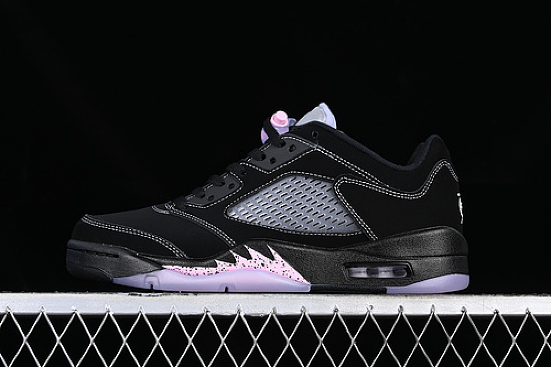 Jordan [DX4355-015]-[AIR JORDAN 5 LOW DONGDAN PURPLE/BLACK/GREY]-[WOMAN:36-39]-[MAN:40-47.5], photo 1