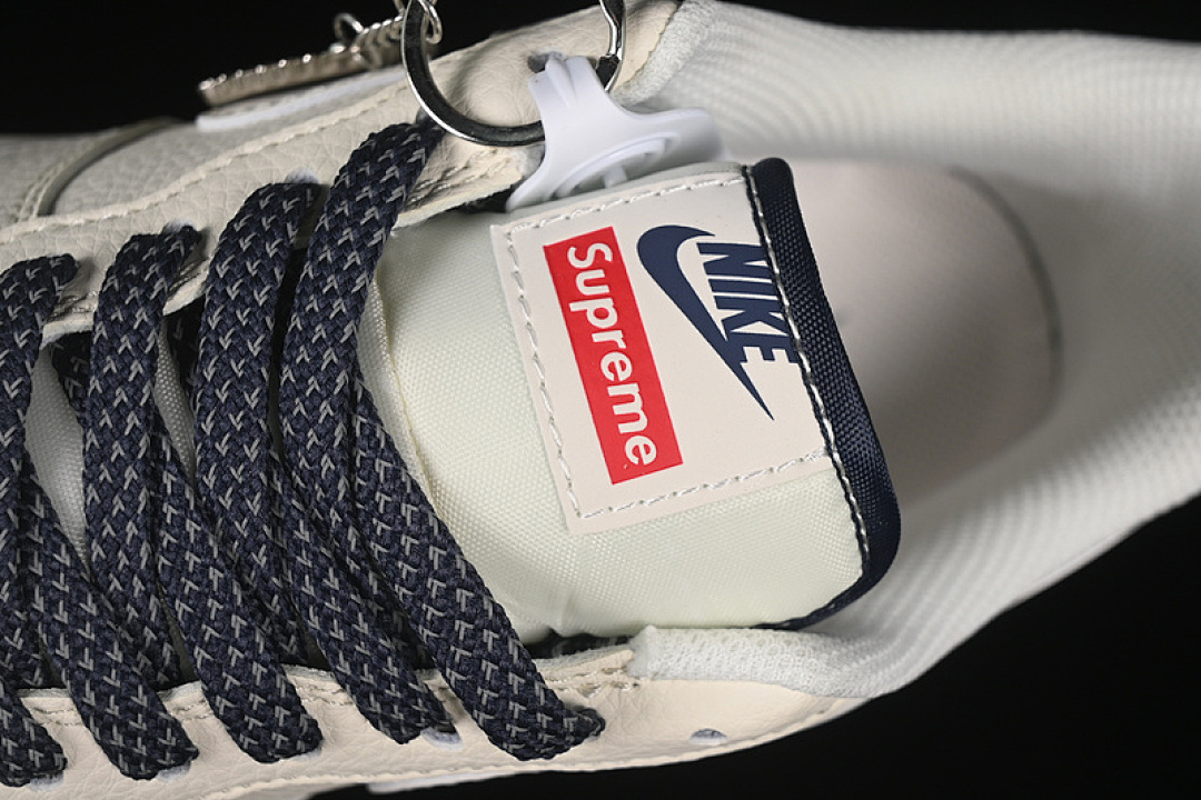 Nike [XX3168-203]-[AIR FORCE 1 07 LOW SUPREME OFF WHITE/BLUE]-[WOMAN:36-39]-[MAN:40-45] - Image 9