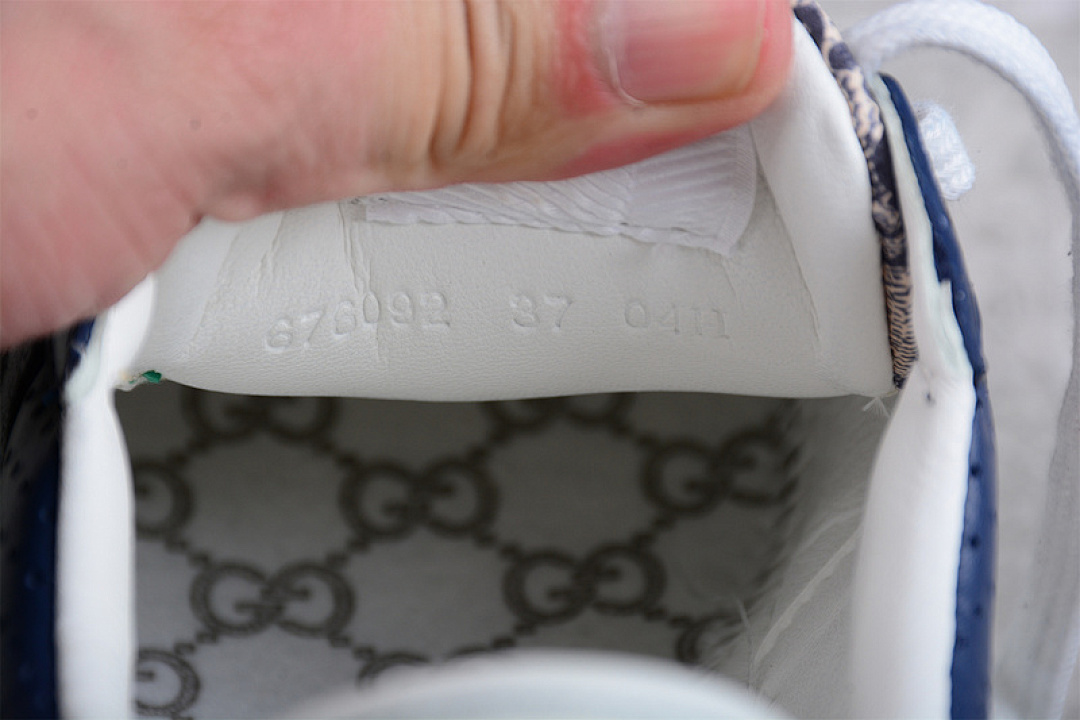 Chanel [GU*CCI SCREENER GG HIGH-TOP SNEAKER NAVY BLUE/KHAKI/DARK GREY]-[WOMAN:35-39]-[MAN:40-44] - Image 3