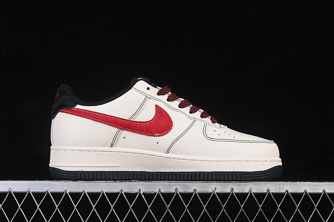 Nike [QW5288-126]-[AIR FORCE 1 07 LOW WHITE/RED]-[WOMAN:36-39]-[MAN:40-45] - Image 16