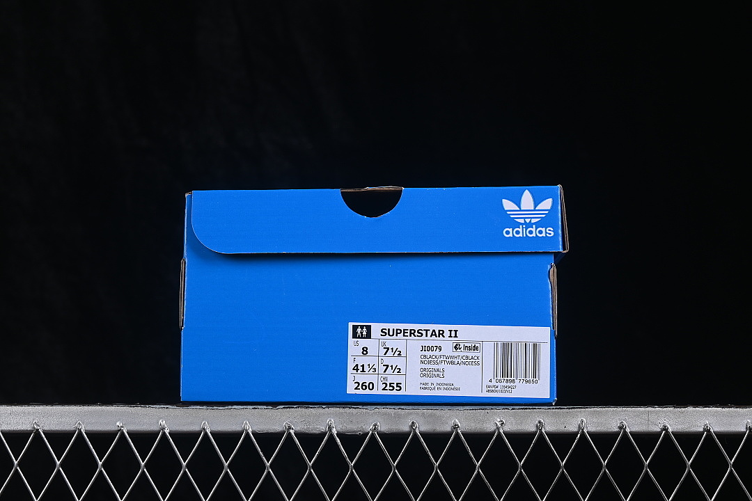 Unbranded [JI0079]-[SUPERSTAR II SHELL TOE CASUAL SNEAKERS BLACK/HITE]-[WOMAN:35-39]-[MAN:40-45] - Image 11
