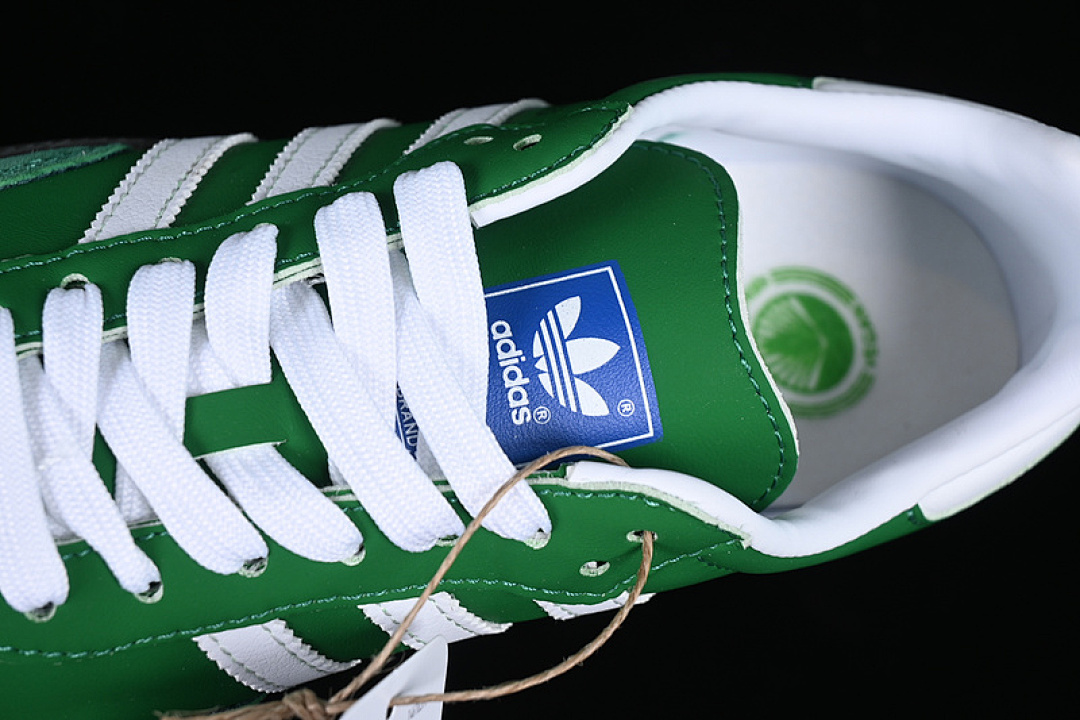 Adidas [IG1024]-[SAMBA VEGAN OG WHITE/BLACK/GREEN]-[WOMAN:36-40] - Image 9