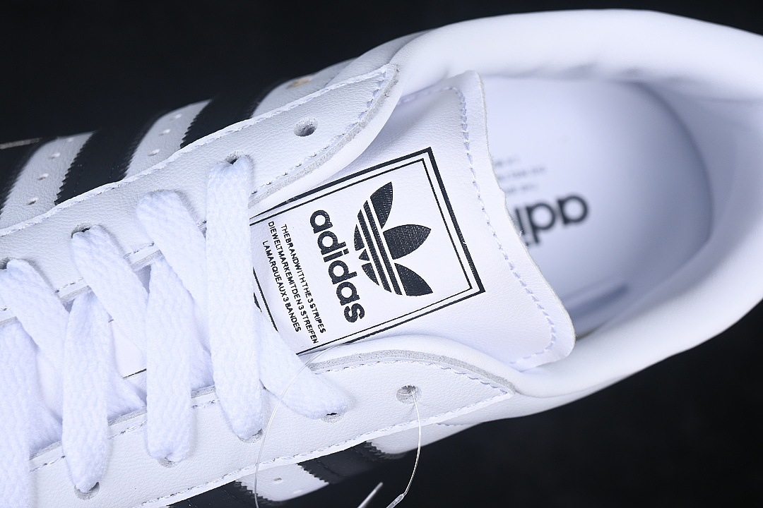 Unbranded [KK0427]-[SUPERSTAR LO SHELL-TOE CASUAL SHOES WHITE/PURE WHITE]-[WOMAN:35-39]-[MAN:40-45] - Image 8