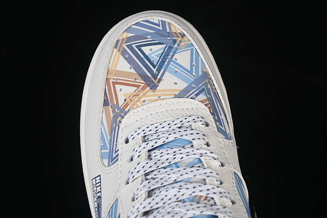 Nike [XL1979-122]-[AIR FORCE 1 07 LOW WHITE/NAVY BLUE]-[WOMAN:36-39]-[MAN:40-45] - Image 10