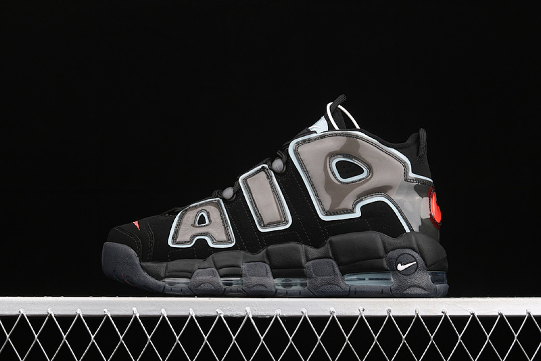 Nike [DJ4633-010]-[AIR MORE UPTEMPO 96 QS BLACK/CHILE RED/BLACK]-[WOMAN:36-39]-[MAN:40-45], photo 1