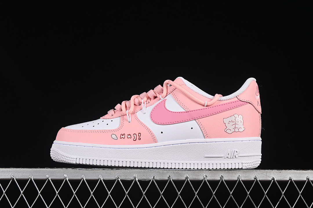 Nike [YY2023-762]-[AIR FORCE 1 07 LOW WHITE/PINK]-[WOMAN:36-39]-[MAN:40-45], photo 1