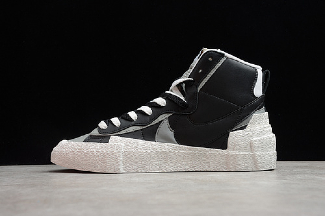 Sacai [BV0072-002]-[SACAI X HYBRID DUNK BLAZER BLACK/WHITE/GREY]-[UNISEX:36-45], photo 1