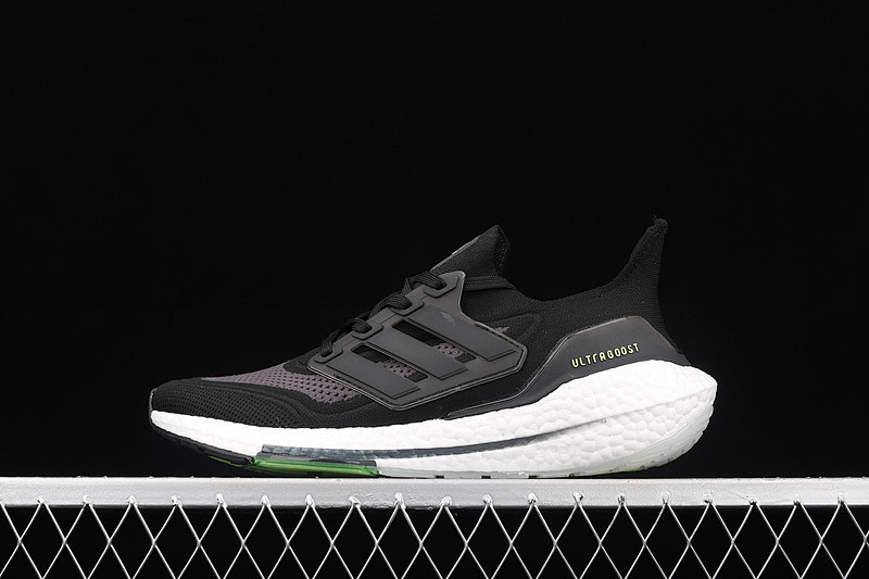 ULTRABOOST 21 SHOES CORE BLACK/CORE BLACK/CLOUD WHITE · FZ2056, photo 1
