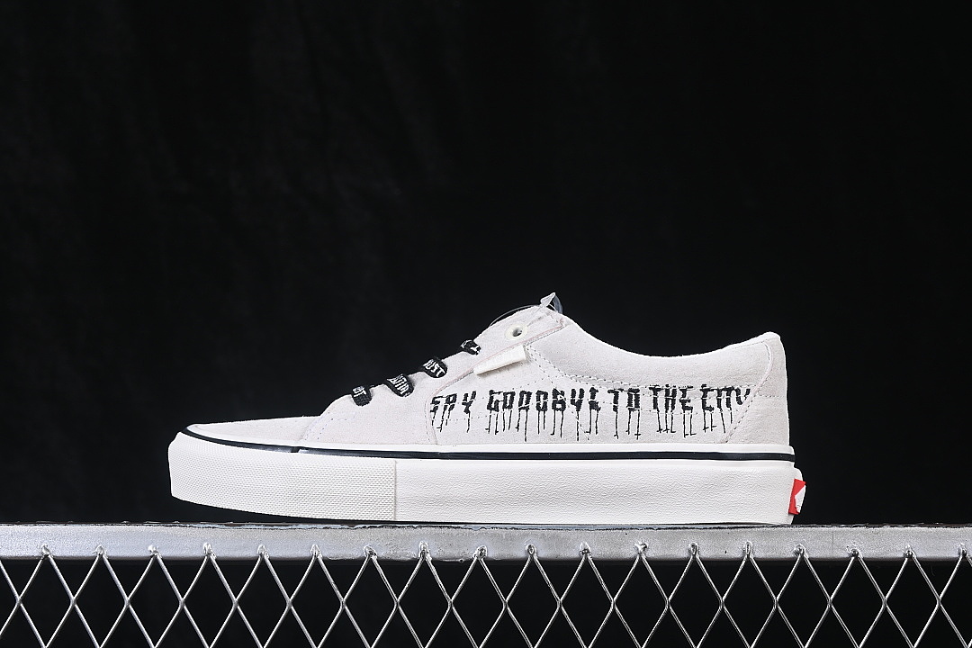 SKATE SK8 LOW RETRO CASUAL SKATE SHOES GREY/WHITE · VN0A5FCF6FB, photo 1