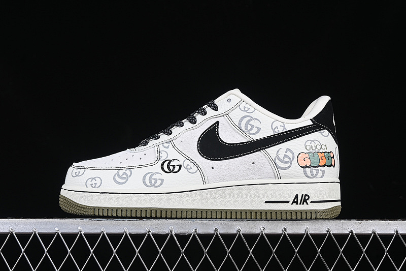 Nike Nike AIR FORCE 1 07 LOW WHITE/GREY/BLACK · CH6336-516, photo 1