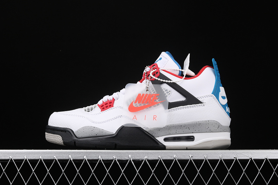Jordan [CI1184-146]-[GET AIR JORDAN 4 WHAT THE BLACK/WHITE/RED]-[MAN:40.5-47.5], photo 1