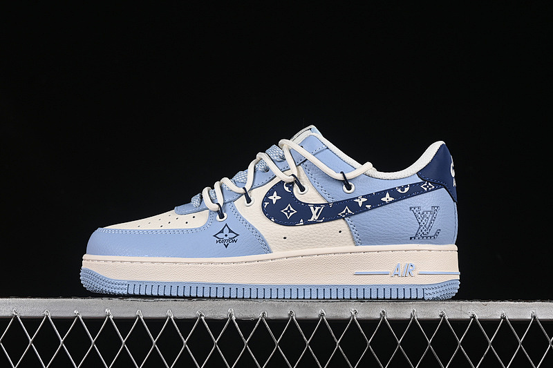 Nike Nike AIR FORCE 1 07 LOW LV WHITE/BLUE · DM6868-059, photo 1
