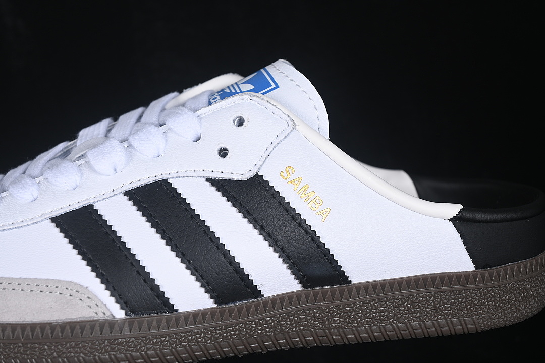 Adidas [LB3814]-[SAMBA OGCLOVER CASUAL HALF BLACK/WHITE/GREY]-[WOMAN:35-39]-[MAN:40-45] - Image 8