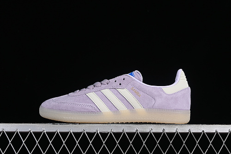 Adidas Adidas ORIGINALS SAMBA OG WHITE/PURPLE · IG6176, photo 1