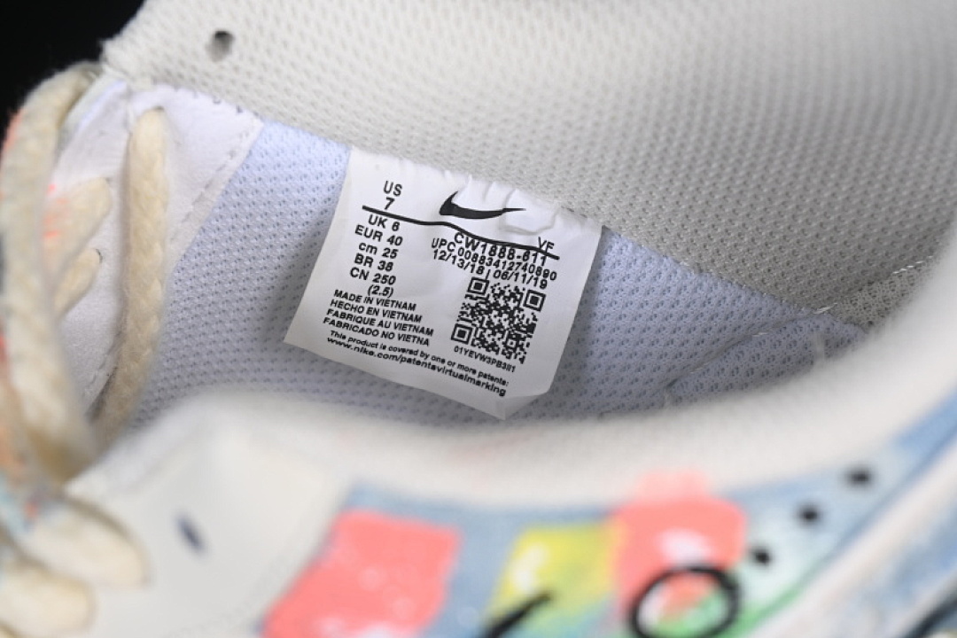 Nike [CW1888-116]-[AIR FORCE 1 07 LOW FANTASY COWBOY WHITE/BLUE]-[WOMAN:36-39]-[MAN:40-45] - Image 6