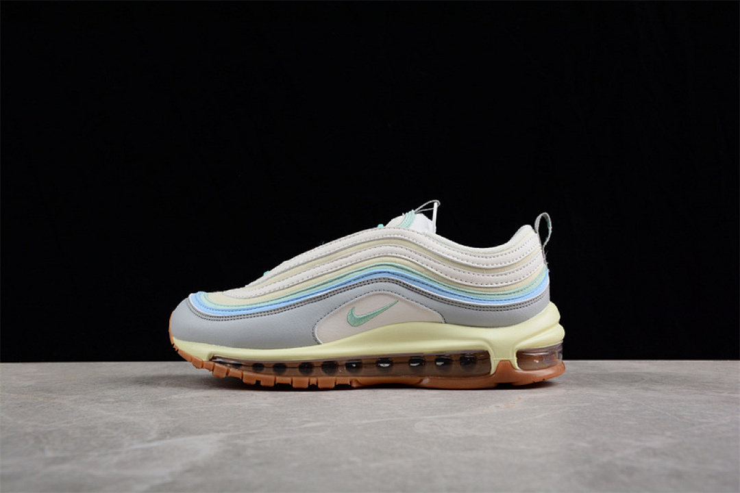Nike AIR MAX 97 CERTIFIED FRESH COCONUT MILK/ENAMEL GREEN/WORN BLUE · DX5766-131, photo 1