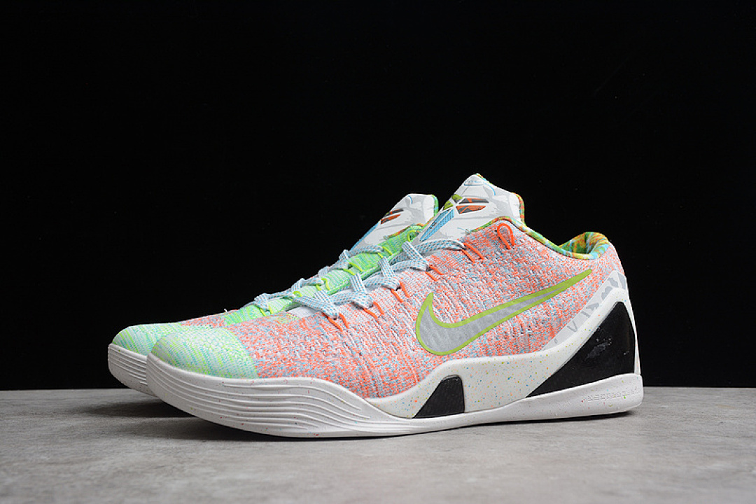 Nike [678301-904]-[KOBE 9 ELITE PREMIUM WHAT THE KOBE MULTI-COLOR/REFLECT SILVER-CHLORINE (BLUE]) - Image 14