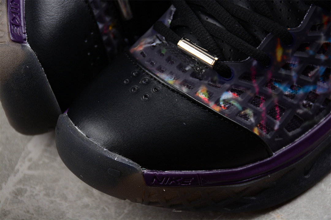 Nike [640551-005]-[ZOOM KOBE 3 BLACK/MULTI-COLOR-IMPERIAL PURPLE-KUMQUAT]-[MAN:40-46] - Image 9