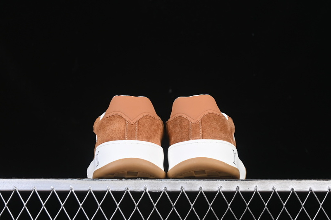 Louis Vuitton [LOUIS VUITTON SKATE SNEAKER CLASSIC 2025SS BROWN/WHITE]-[MAN:39-45] - Image 14
