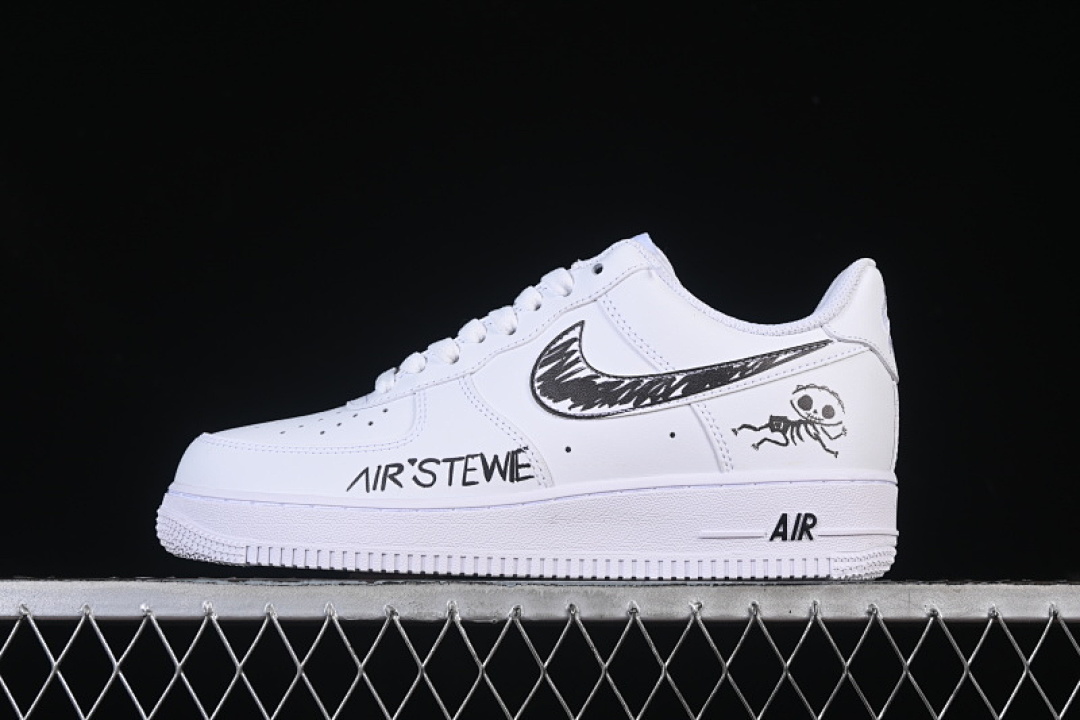 Nike [ZH0316-096]-[AIR FORCE 1 07 LOW WHITE/BLACK]-[WOMAN:36-39]-[MAN:40-45] - Image 2