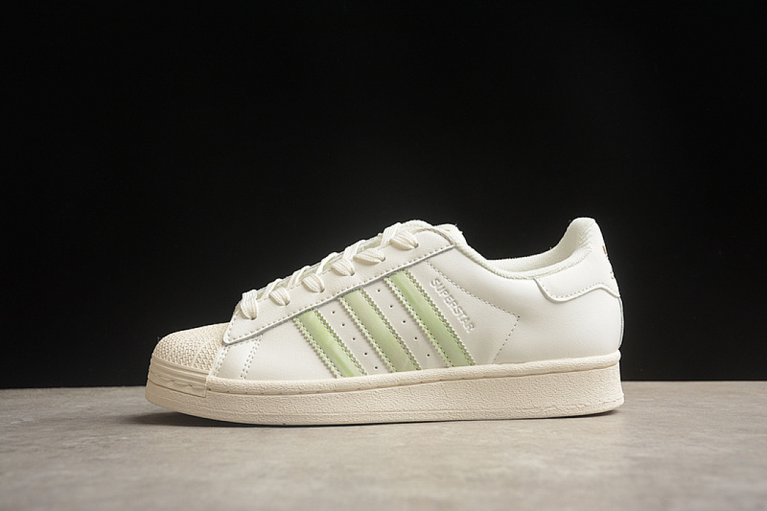 Off-White [HQ6668]-[ORIGINALS SUPERSTAR W OFF WHITE/GREEN]-[WOMAN:35-39]-[MAN:40-45], photo 1