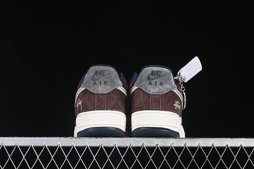 Nike [KK1988-061]-[AIR FORCE 1 07 LOW WHITE/GREY/BLUE/RED]-[WOMAN:36-39]-[MAN:40-45] - Image 14