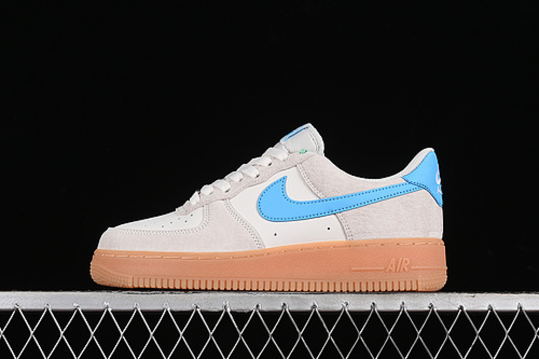 Nike [FQ8714-003]-[AIR FORCE 1 07 LOW GUM PACK PHANTOM/GUM YELLOW/SUMMIT WHITE/BALTIC BLUE]-[36-45], photo 1