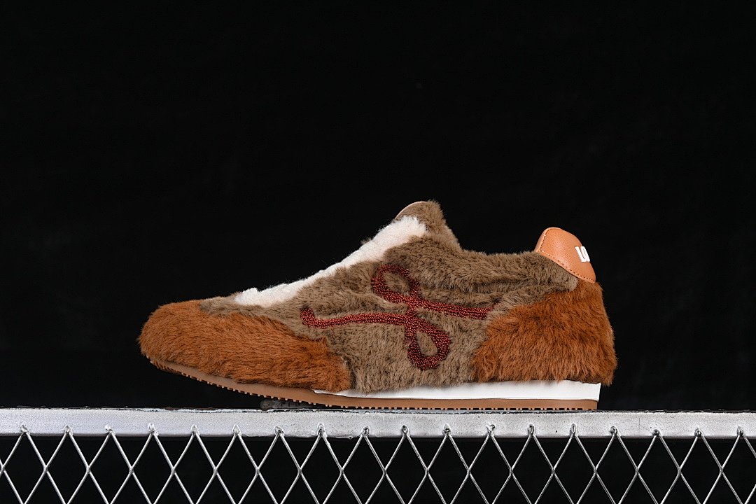 [BALLET RUNNER 2.0 SNEAKERS RETRO CASUAL SHOES CHOCOLATE/COFFEE]-[WOMAN:35-39]-[MAN:40], photo 1
