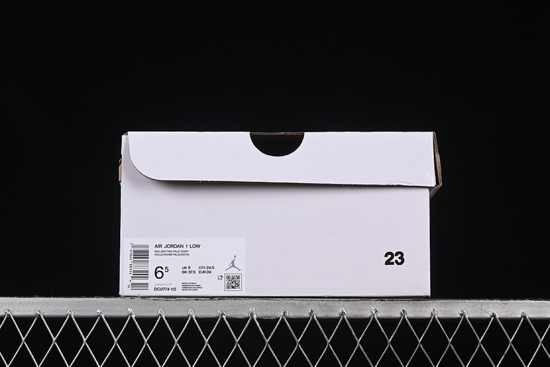 Jordan [DC0774-112]-[AIR JORDAN 1 LOW SAIL/PALE IVORY/RATTAN]-[WOMAN:36-39]-[MAN:40-46] - Image 12