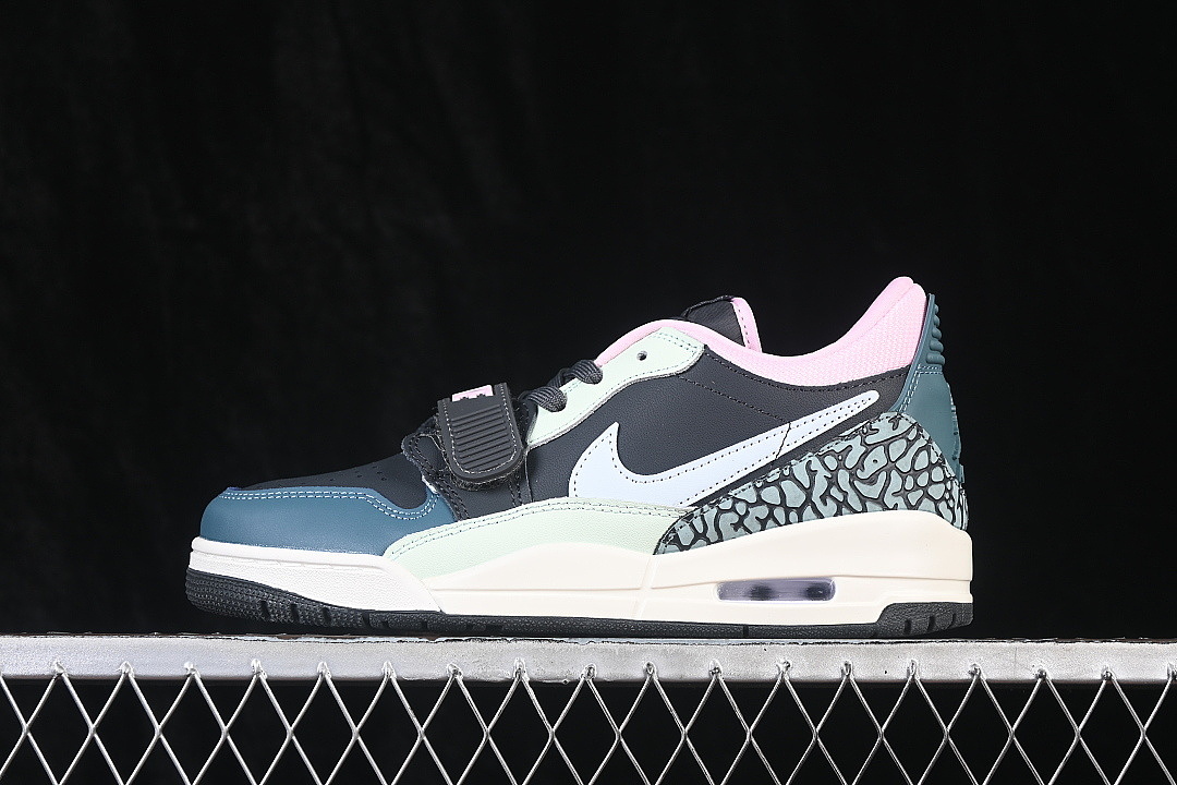Jordan [CD7069-007]-[AIR JORDAN LEGACY 312 LOW BLACK/GREEN/BLUE/PINK]-[WOMAN:36-39]-[MAN:40-46], photo 1