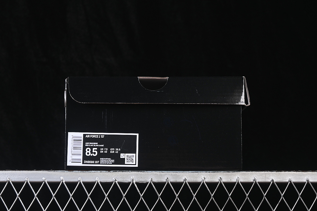 Nike [DN9688-107]-[AIR FORCE 1 07 LOW CASUAL SNEAKERS WHITE/GREY/WHITE]-[WOMAN:36-39]-[MAN:40-45] - Image 12